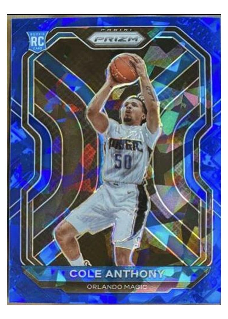 2020-21 Panini Prizm Base Set Cole Anthony #292 card