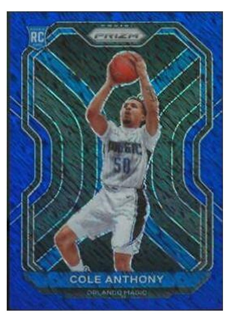 2020-21 Panini Prizm Base Set Cole Anthony #292 card