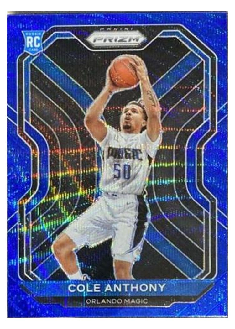 2020-21 Panini Prizm Base Set Cole Anthony #292 card
