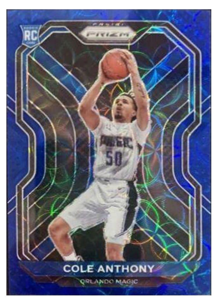 2020-21 Panini Prizm Base Set Cole Anthony #292 card