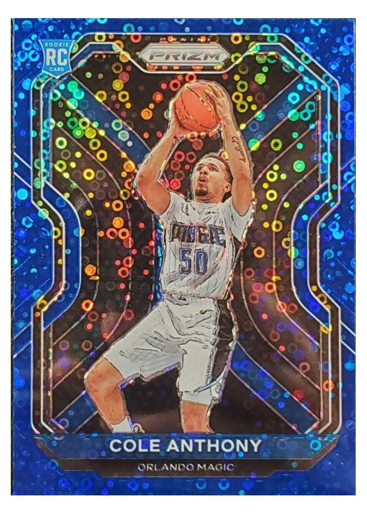 2020-21 Panini Prizm Base Set Cole Anthony #292 card