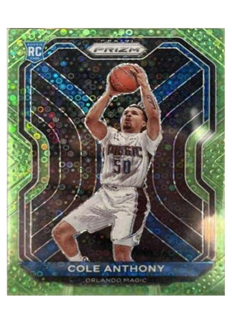 2020-21 Panini Prizm Base Set Cole Anthony #292 card