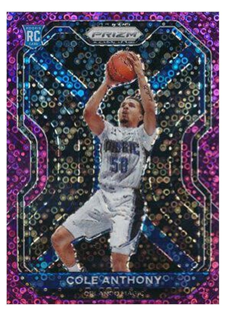2020-21 Panini Prizm Base Set Cole Anthony #292 card