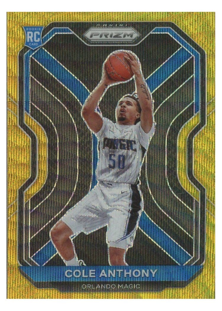2020-21 Panini Prizm Base Set Cole Anthony #292 card