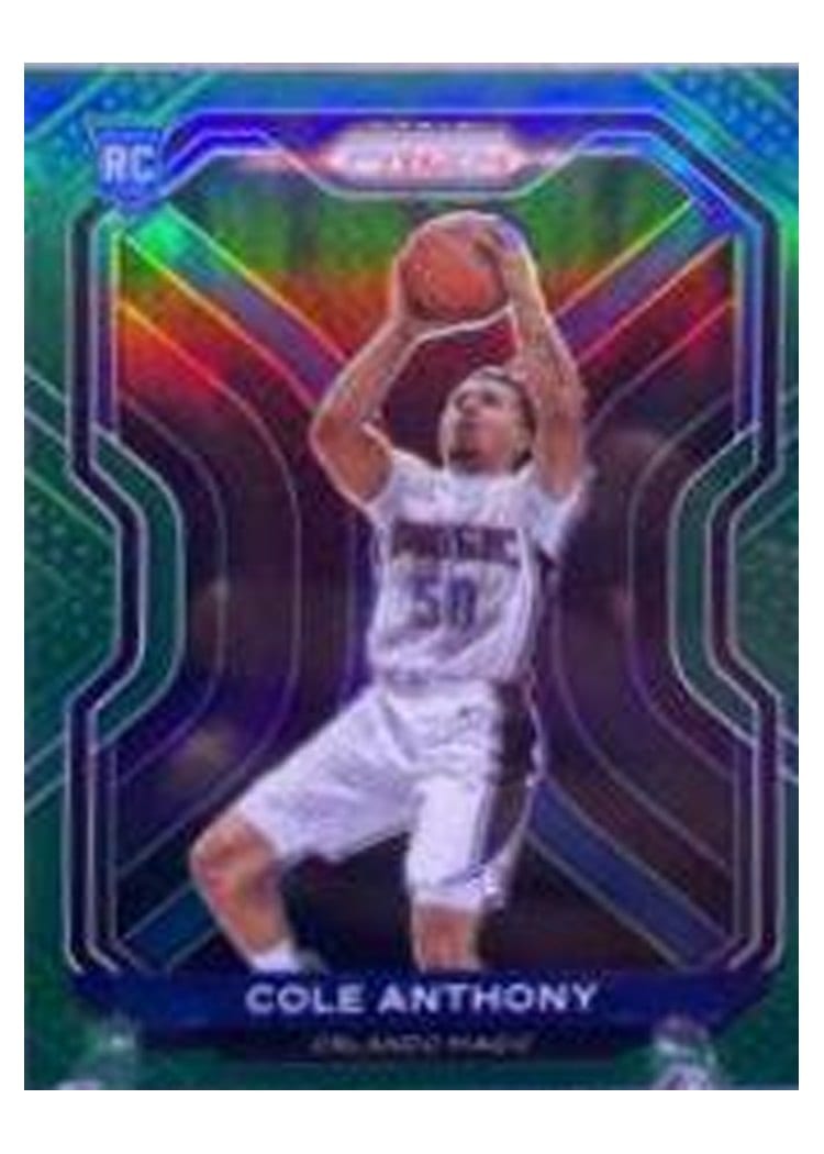 2020-21 Panini Prizm Base Set Cole Anthony #292 card