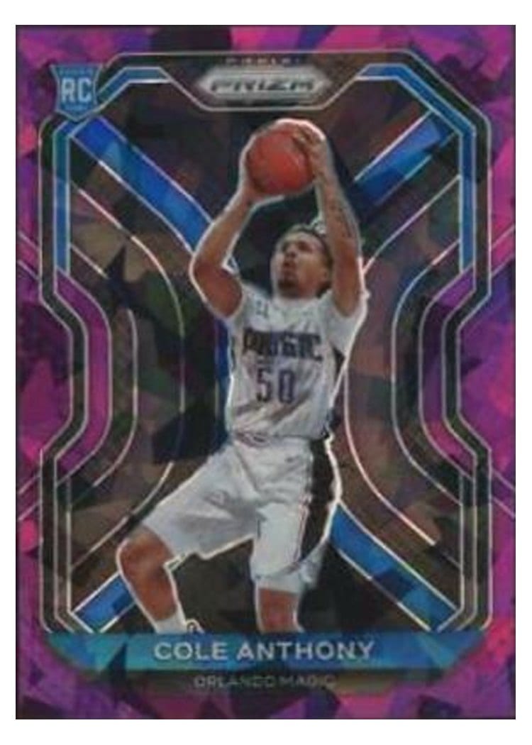2020-21 Panini Prizm Base Set Cole Anthony #292 card