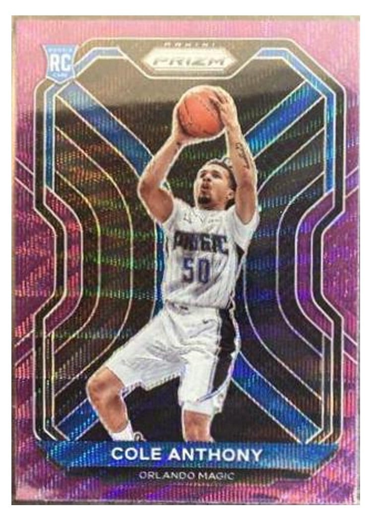 2020-21 Panini Prizm Base Set Cole Anthony #292 card