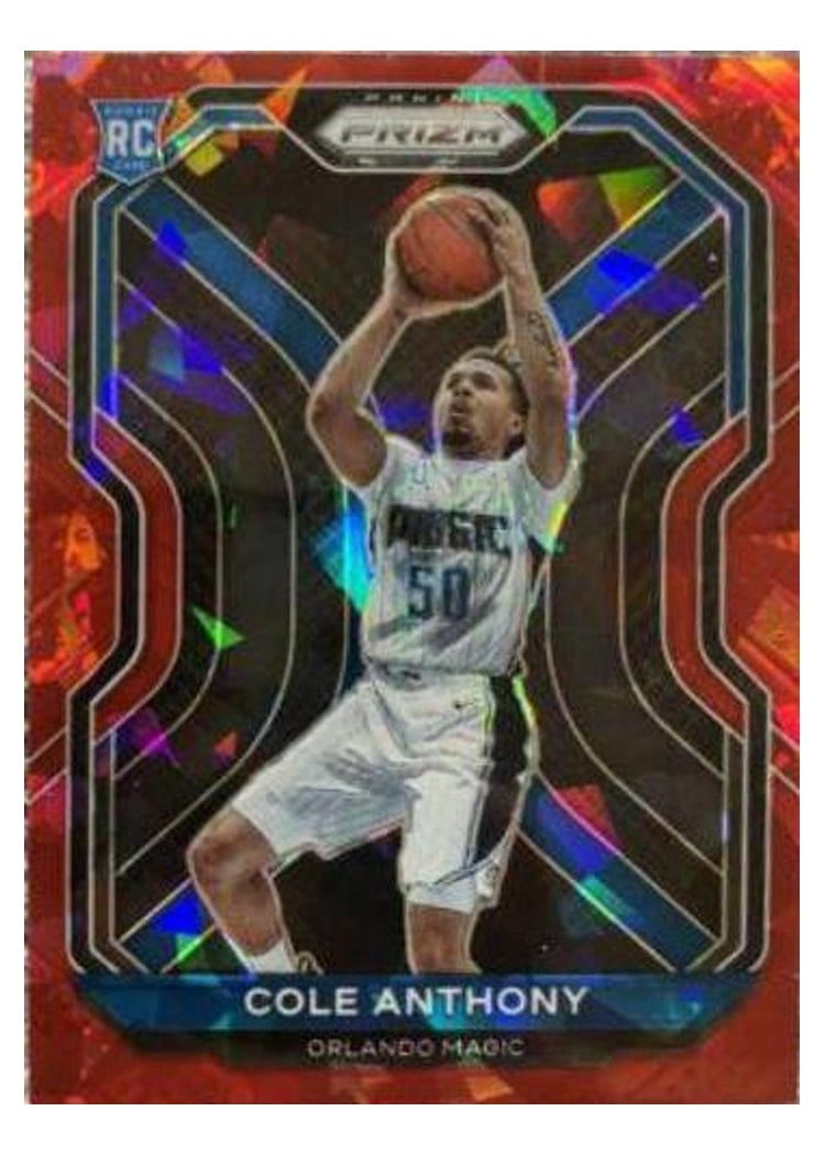 2020-21 Panini Prizm Base Set Cole Anthony #292 card