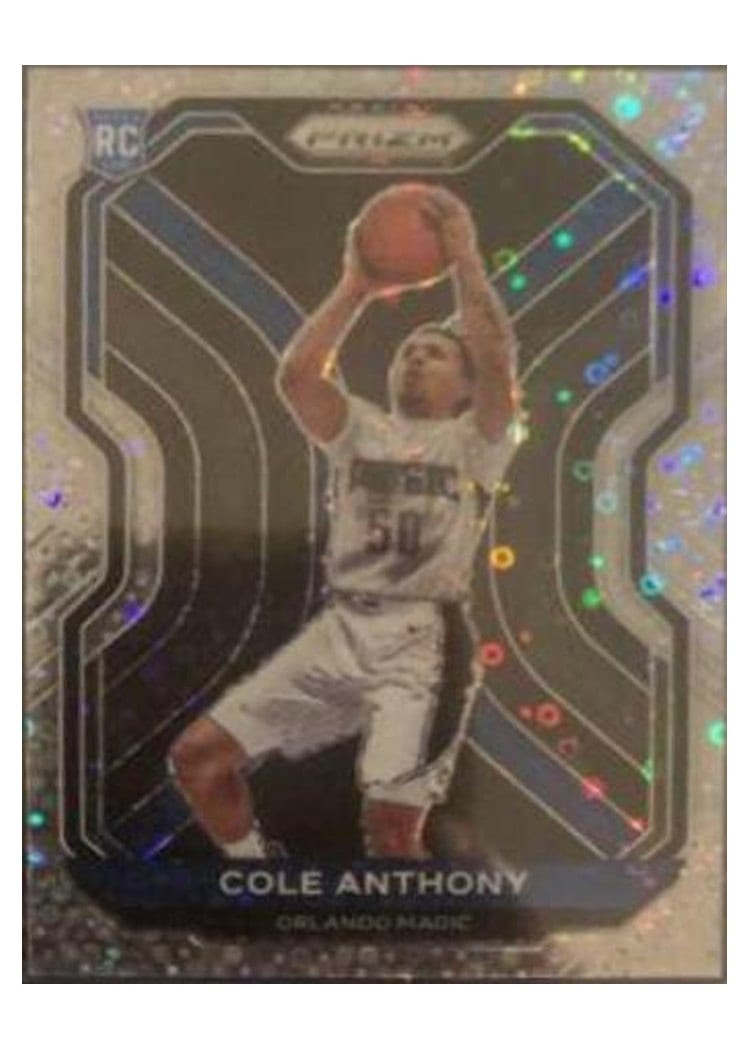 2020-21 Panini Prizm Base Set Cole Anthony #292 card