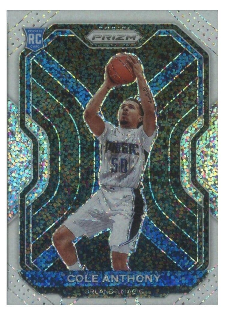 2020-21 Panini Prizm Base Set Cole Anthony #292 card