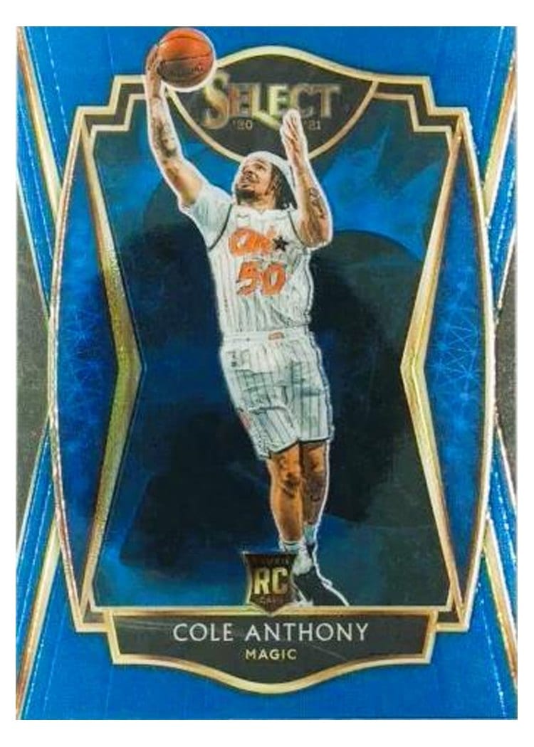 2020-21 Panini Select Base Set Cole Anthony #177 card