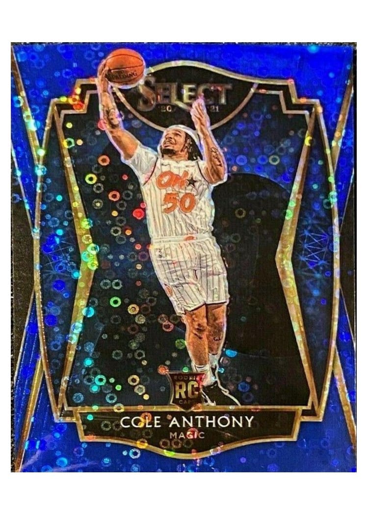 2020-21 Panini Select Base Set Cole Anthony #177 card