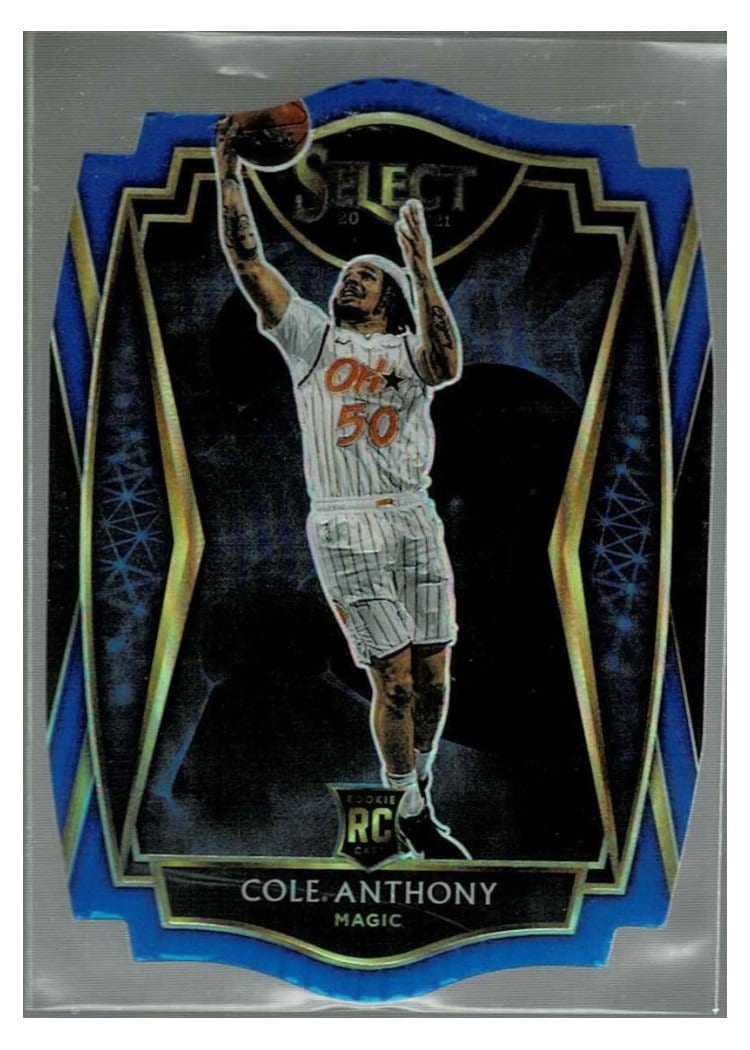 2020-21 Panini Select Base Set Cole Anthony #177 card