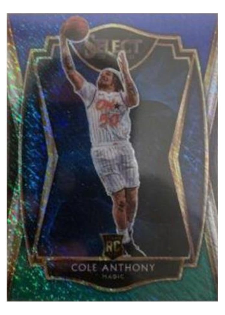 2020-21 Panini Select Base Set Cole Anthony #177 card
