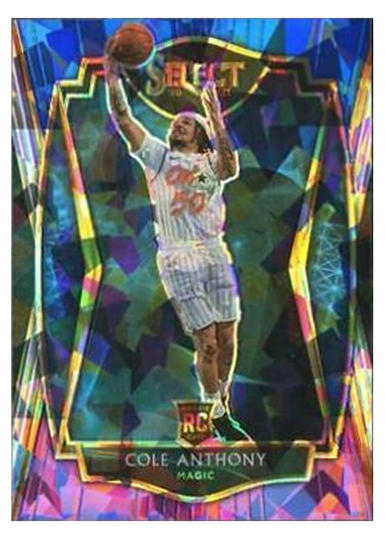 2020-21 Panini Select Base Set Cole Anthony #177 card
