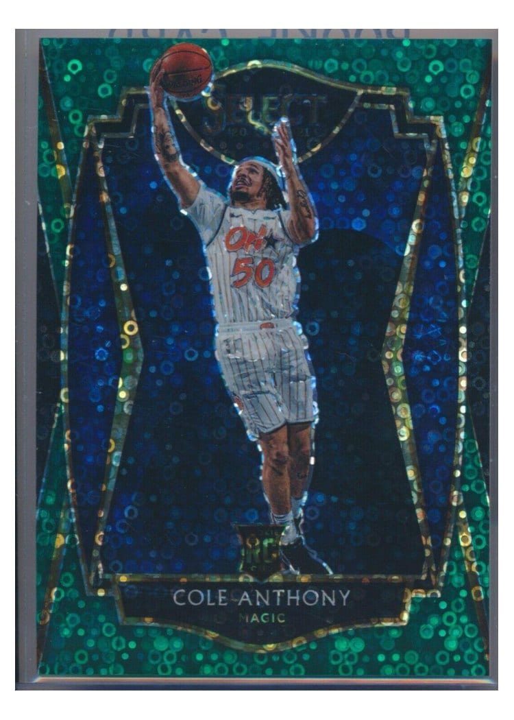 2020-21 Panini Select Base Set Cole Anthony #177 card