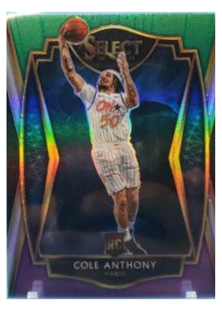 2020-21 Panini Select Base Set Cole Anthony #177 card
