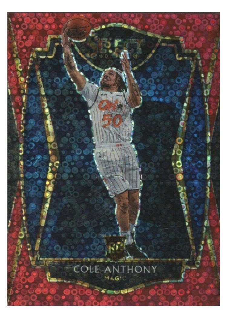 2020-21 Panini Select Base Set Cole Anthony #177 card