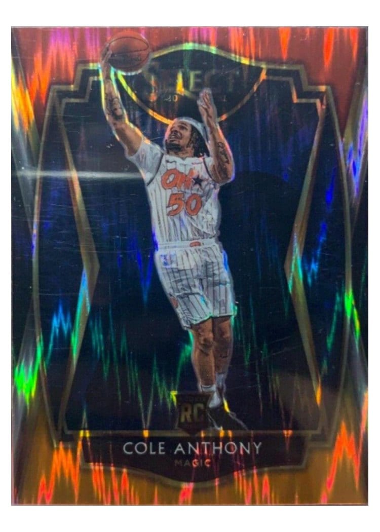 2020-21 Panini Select Base Set Cole Anthony #177 card