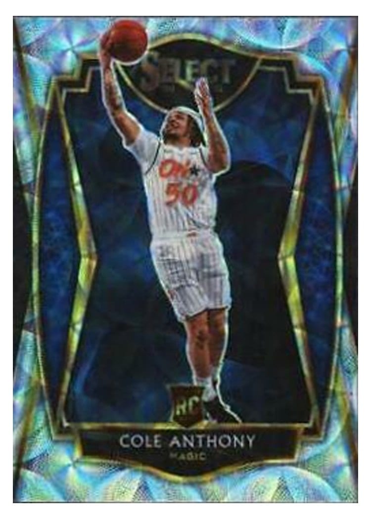 2020-21 Panini Select Base Set Cole Anthony #177 card