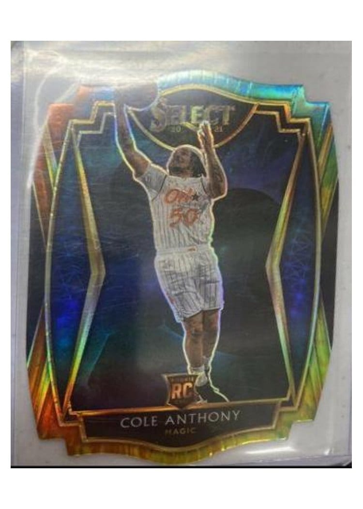 2020-21 Panini Select Base Set Cole Anthony #177 card