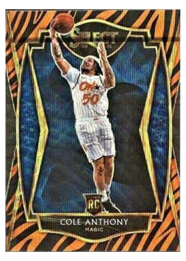 2020-21 Panini Select Base Set Cole Anthony #177 card
