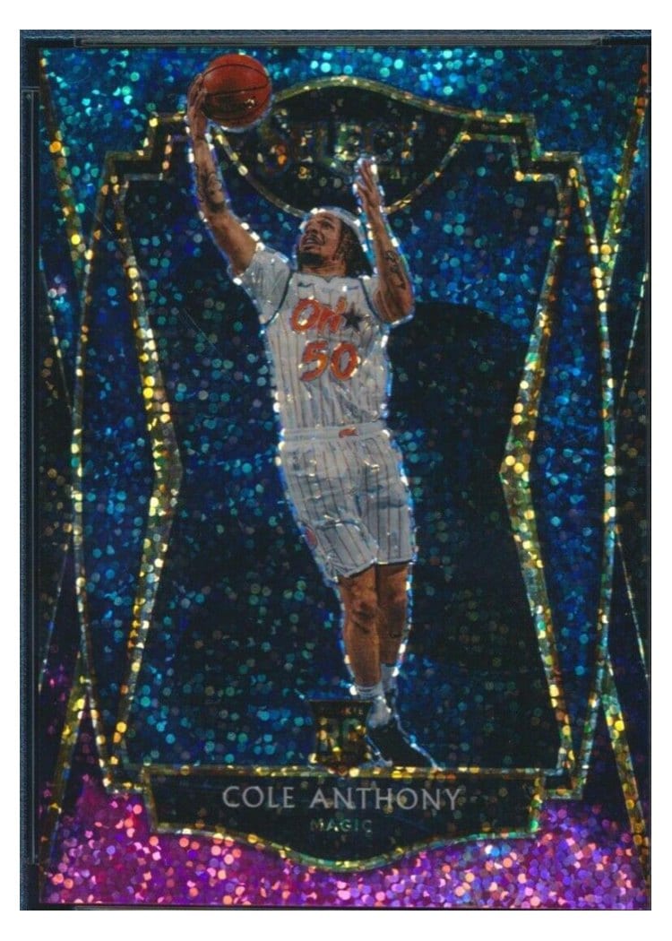 2020-21 Panini Select Base Set Cole Anthony #177 card