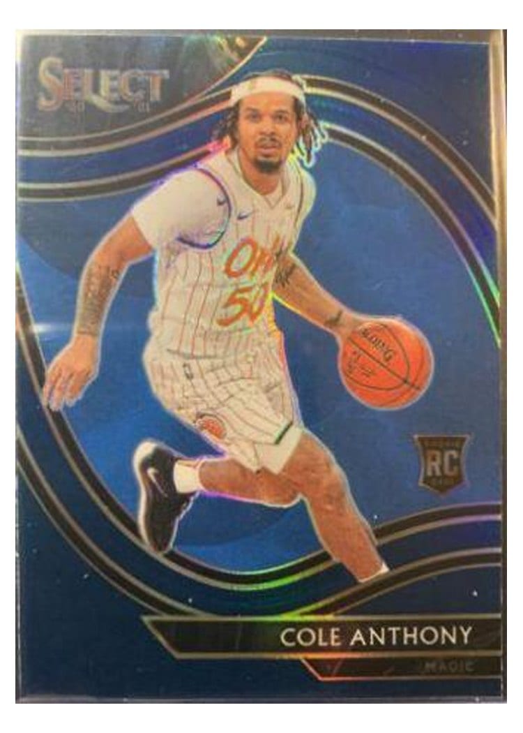2020-21 Panini Select Base Set Cole Anthony #286 card