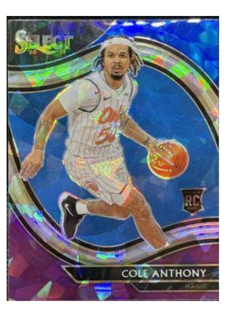 2020-21 Panini Select Base Set Cole Anthony #286 card
