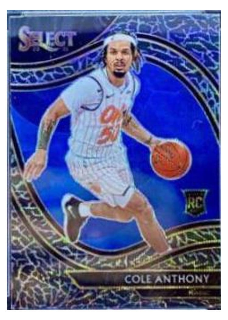 2020-21 Panini Select Base Set Cole Anthony #286 card