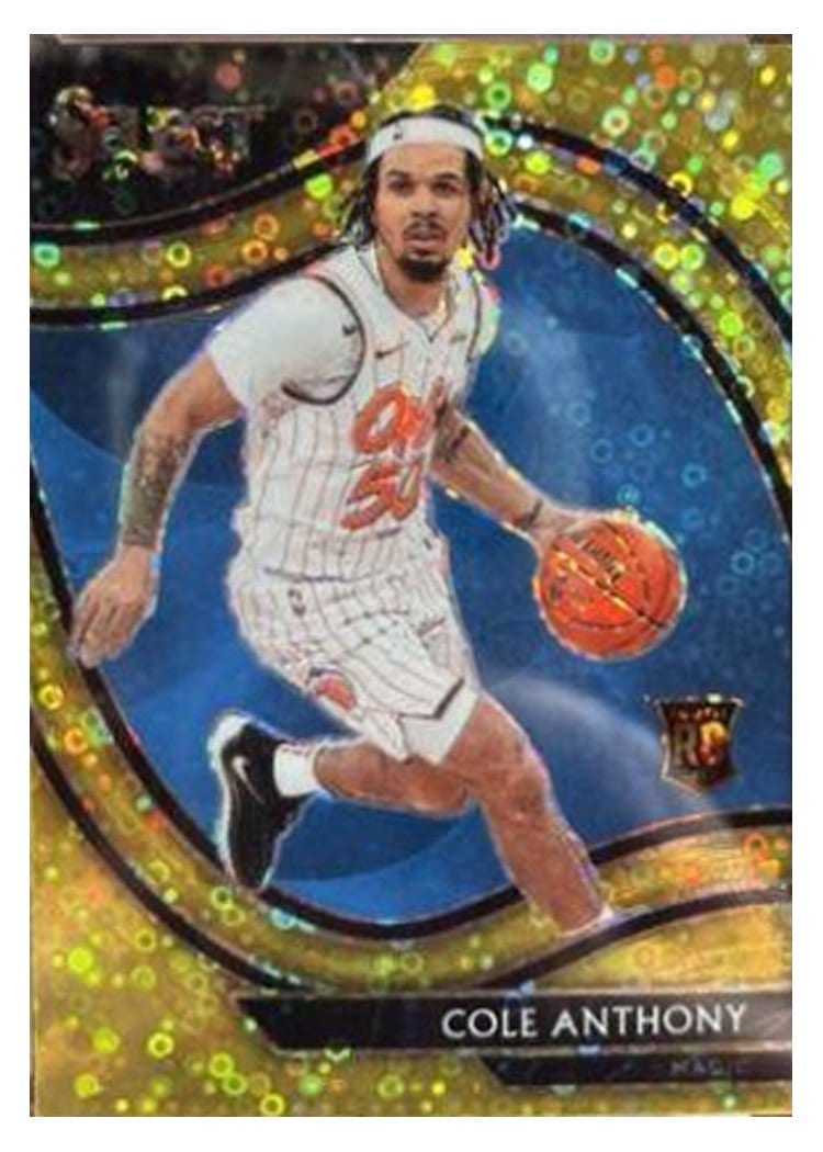 2020-21 Panini Select Base Set Cole Anthony #286 card