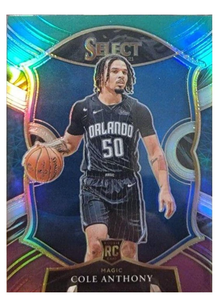 2020-21 Panini Select Base Set Cole Anthony #286 card
