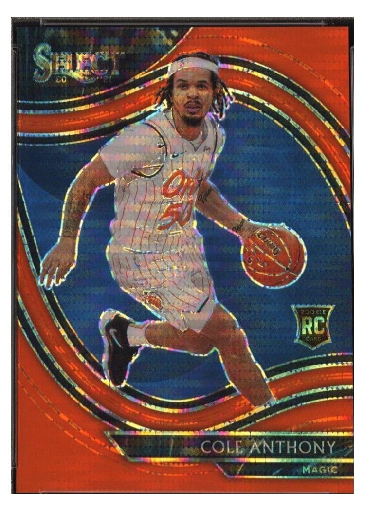 2020-21 Panini Select Base Set Cole Anthony #286 card