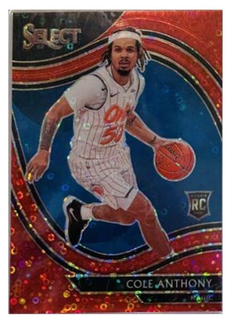 2020-21 Panini Select Base Set Cole Anthony #286 card