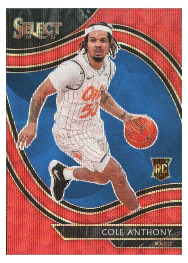 2020-21 Panini Select Base Set Cole Anthony #286 card
