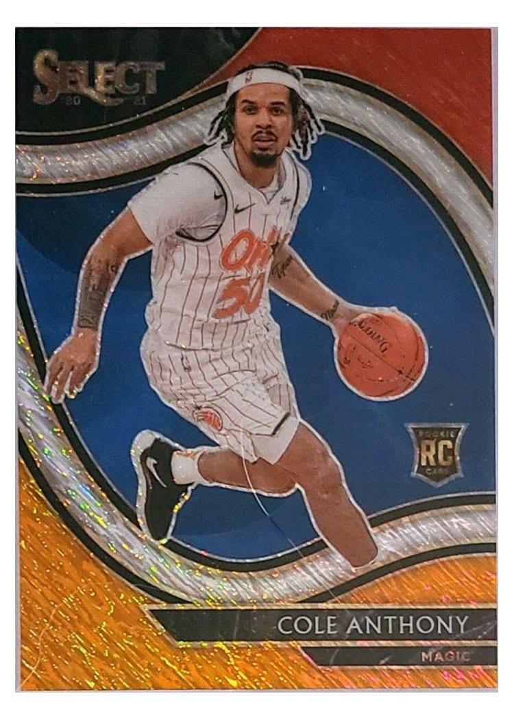 2020-21 Panini Select Base Set Cole Anthony #286 card