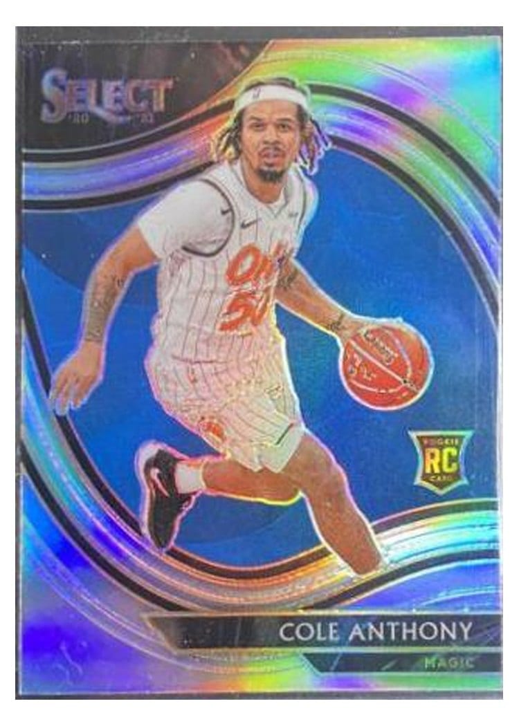 2020-21 Panini Select Base Set Cole Anthony #286 card