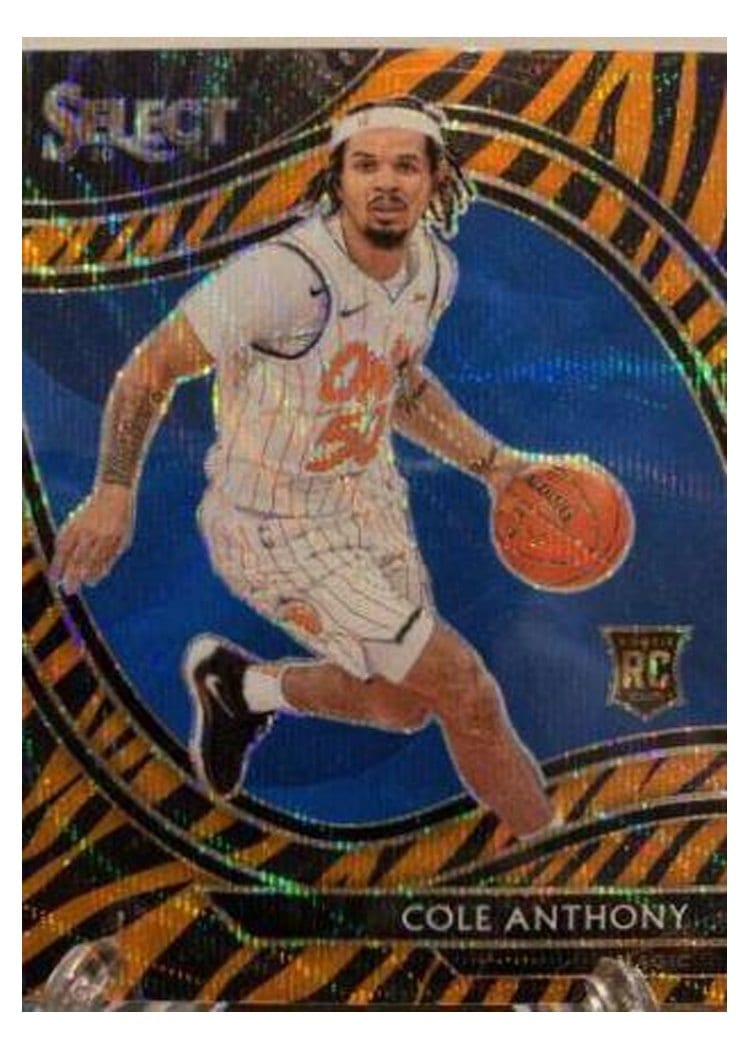 2020-21 Panini Select Base Set Cole Anthony #286 card