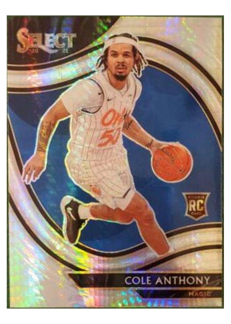 2020-21 Panini Select Base Set Cole Anthony #286 card