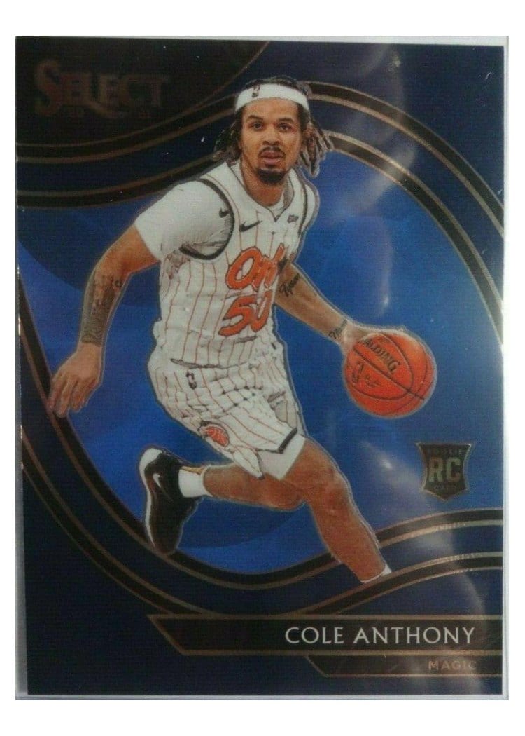 2020-21 Panini Select Base Set Cole Anthony #286 card