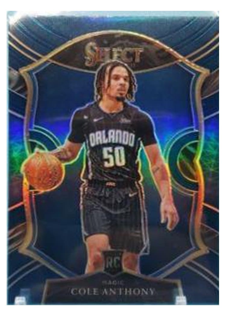 2020-21 Panini Select Base Set Cole Anthony #75 card