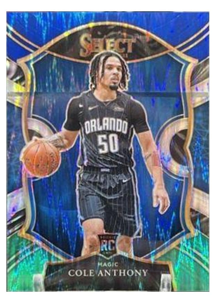 2020-21 Panini Select Base Set Cole Anthony #75 card