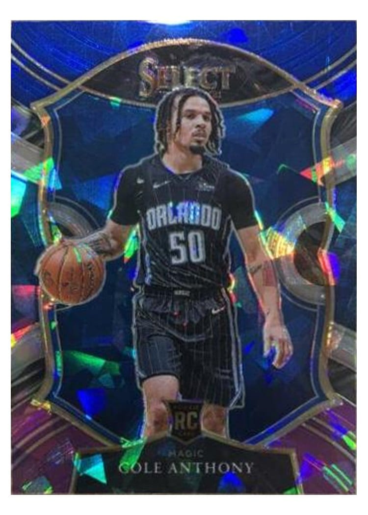 2020-21 Panini Select Base Set Cole Anthony #75 card