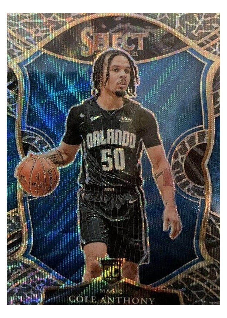 2020-21 Panini Select Base Set Cole Anthony #75 card