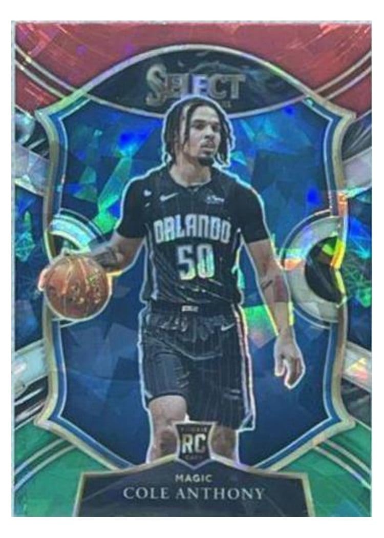 2020-21 Panini Select Base Set Cole Anthony #75 card