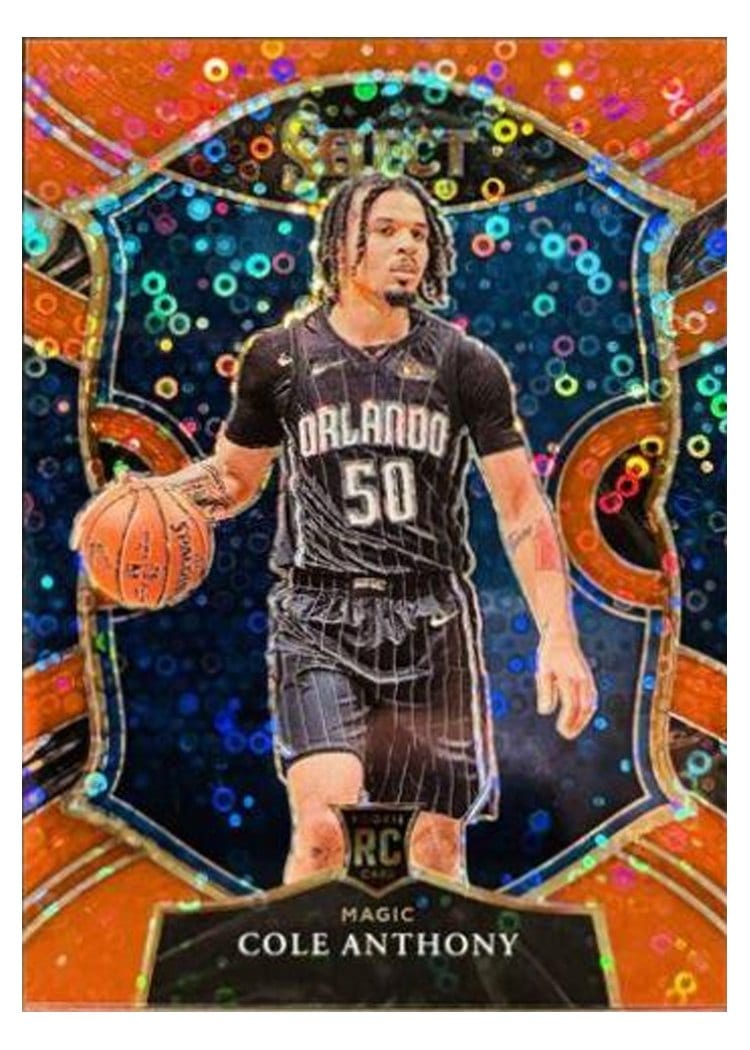 2020-21 Panini Select Base Set Cole Anthony #75 card