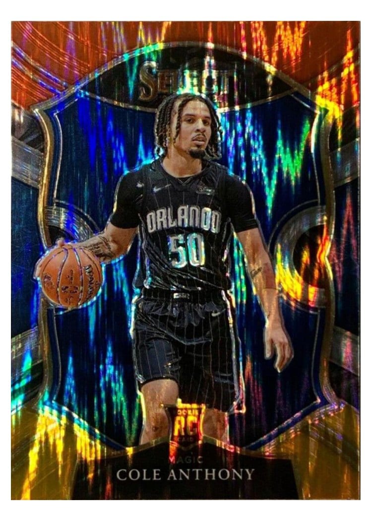 2020-21 Panini Select Base Set Cole Anthony #75 card