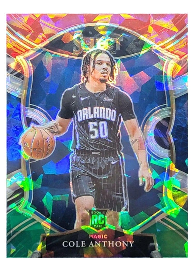 2020-21 Panini Select Base Set Cole Anthony #75 card