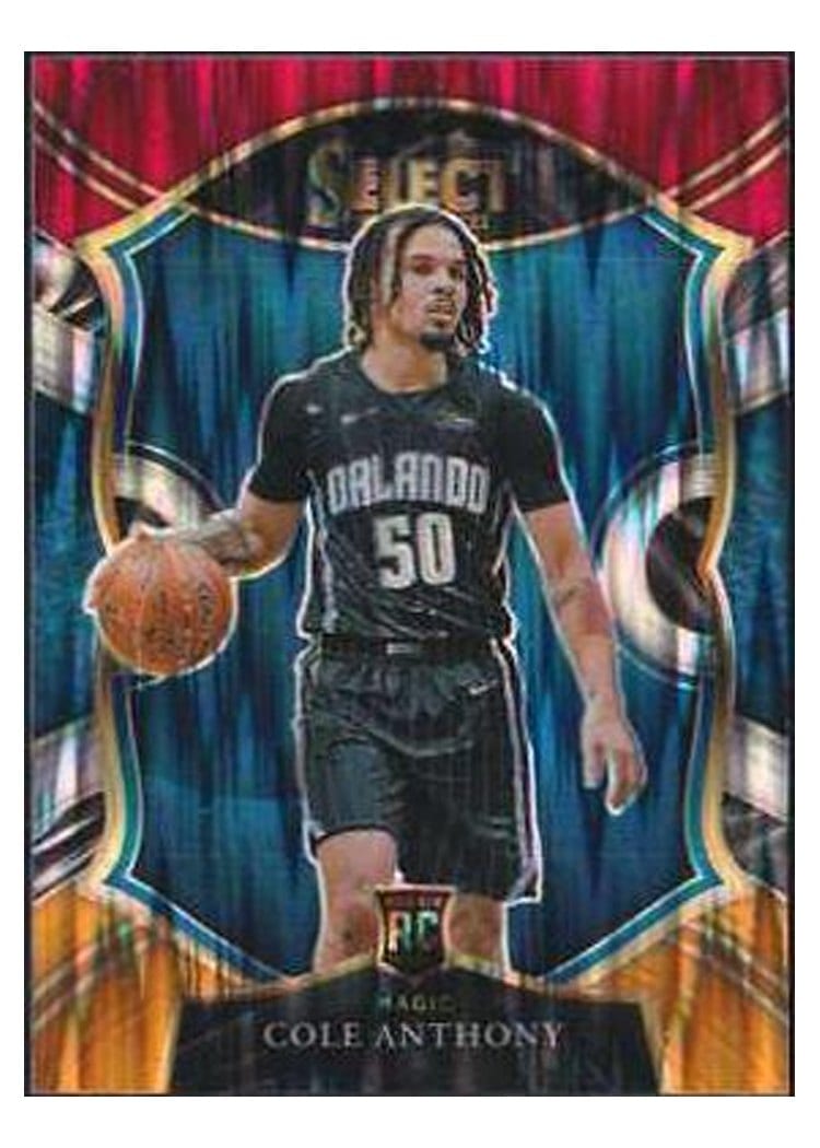 2020-21 Panini Select Base Set Cole Anthony #75 card