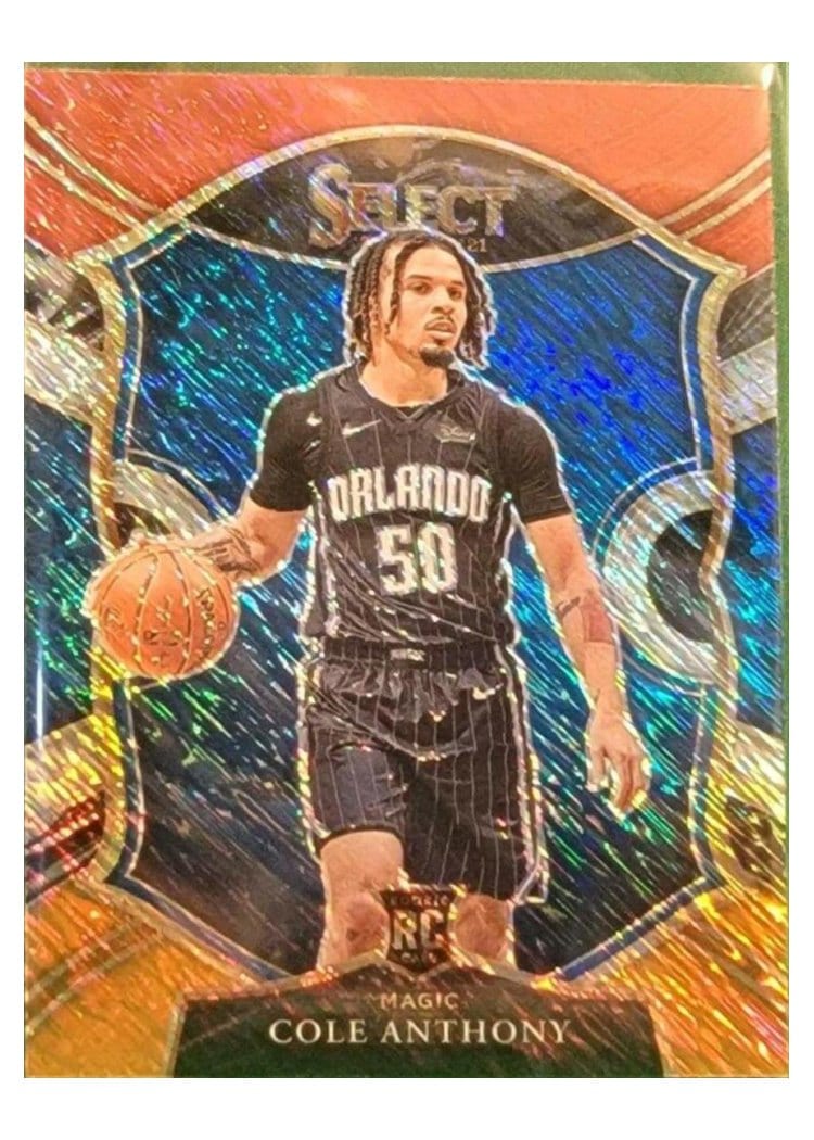 2020-21 Panini Select Base Set Cole Anthony #75 card